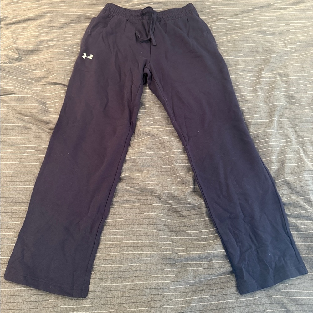 Under Armour Rival Navy Fleece Sweatpants